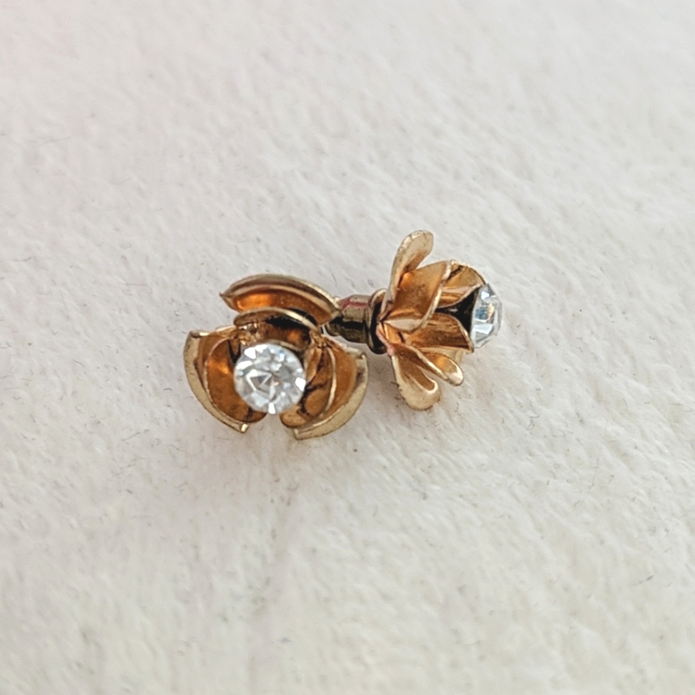 3/20$ Golden Flower Earrings